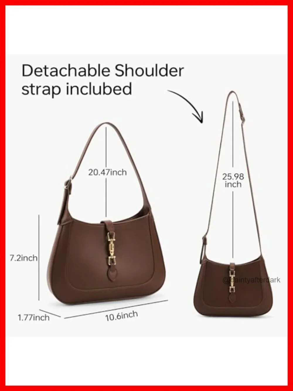 Faux Leather Hobo Shoulder Bag Women Top Handle Crossbody Purse